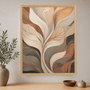 Wallity Cc-D-Ah-1005 Pintura Decorativa en Lienzo Enmarcada 70 x 95 cm